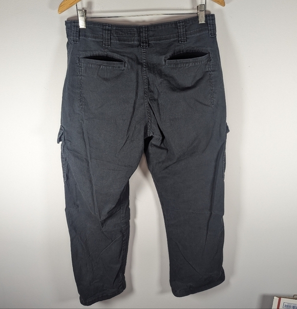 Y2K Wrangler relaxed fit Carpenter cargo pant 34x27 men's outdoor rugged pants - Picture 5 of 6